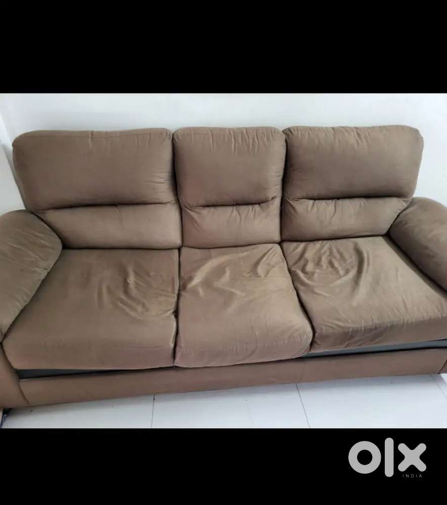 3+1+1 Sofa Brown Colour