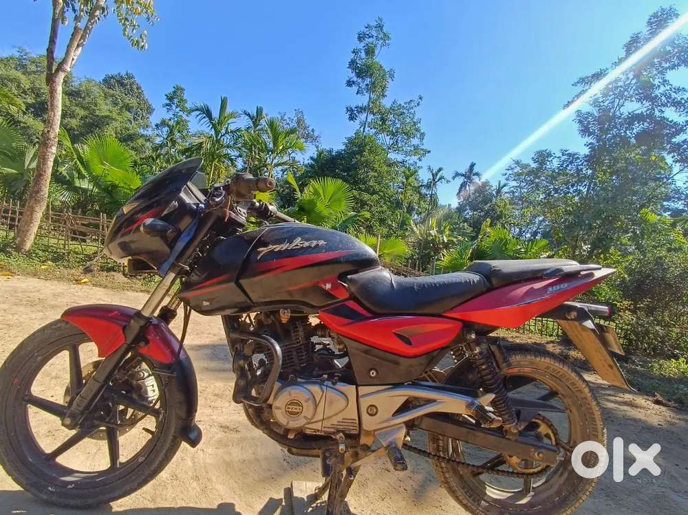 Pulsar 180, Bike is smooth and give mileage 45/l, maintained as good,