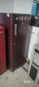Single door fridge proper working condition Whirlpool brand