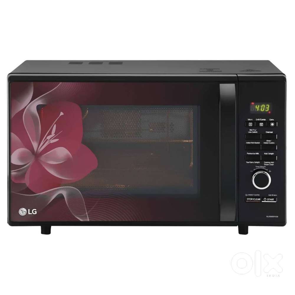 LG 28 L Charcoal Convection Microwave Oven (