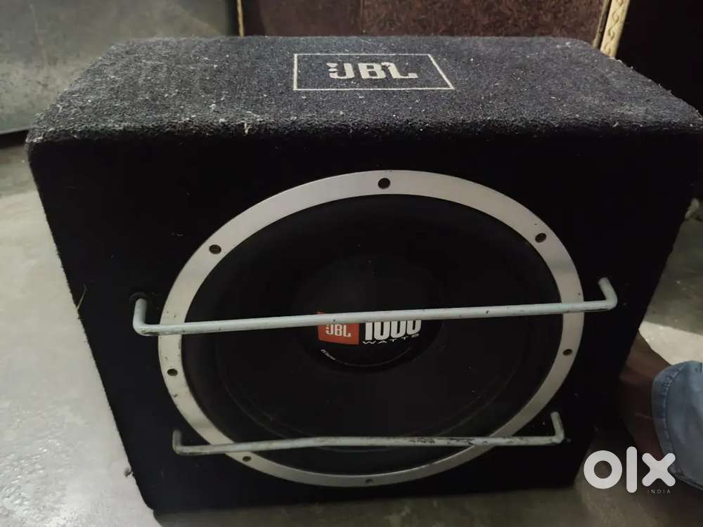 JBL  bass tube 1000 WATT with sony amplifier