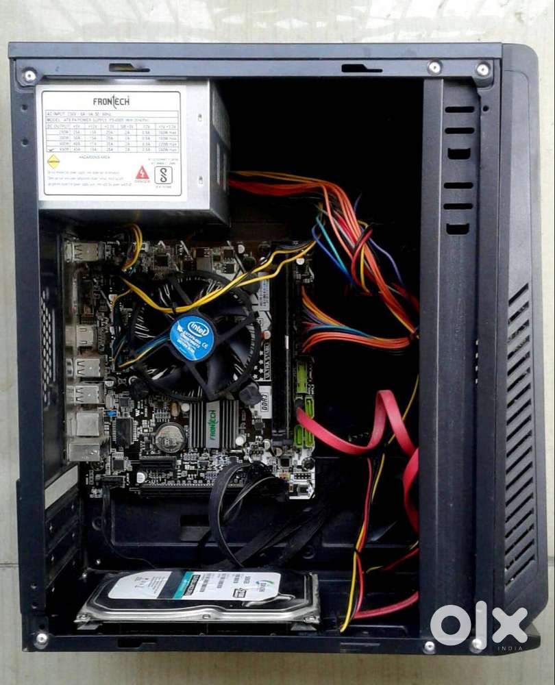 i3 2100 Full CPU,Frontech H61 MotherBoard,120Gb SSD,4Gb Ram