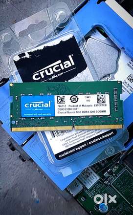 Crucial 8GB DDR4 3200MHz SO-DIMM Laptop RAM (Brand New, Unused)