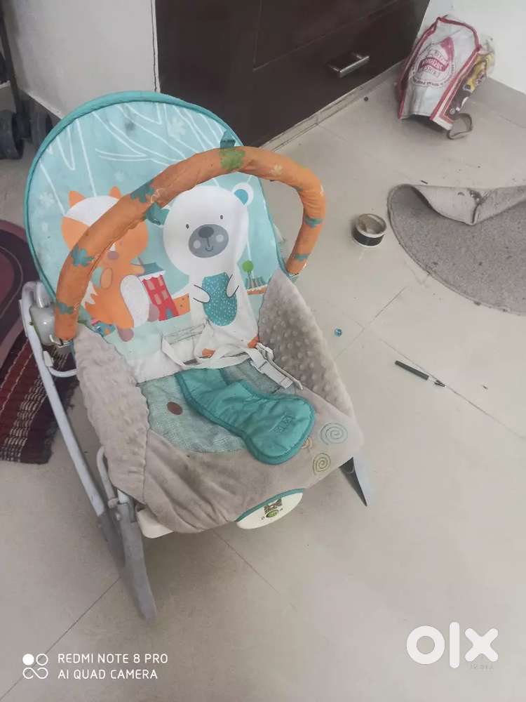 Luvlap staller and vibration jula and kids high chair and tricycle