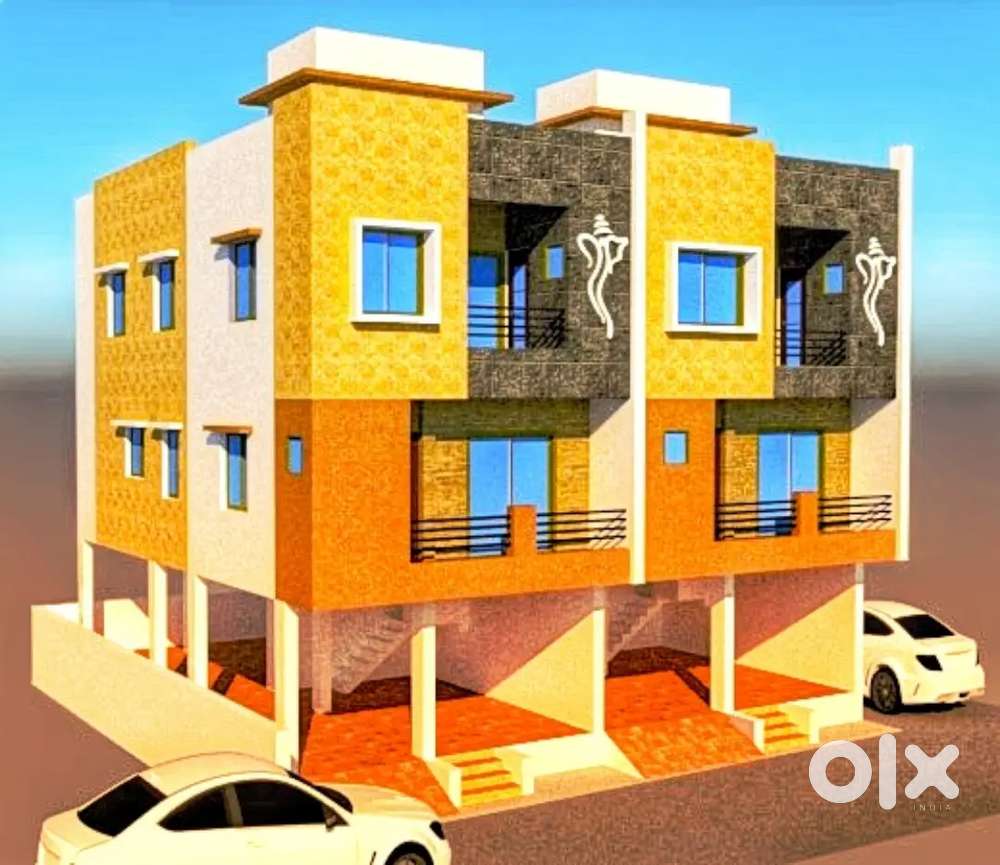 G+2 3bhk villa @ 68 Lacs In New Althan Surat