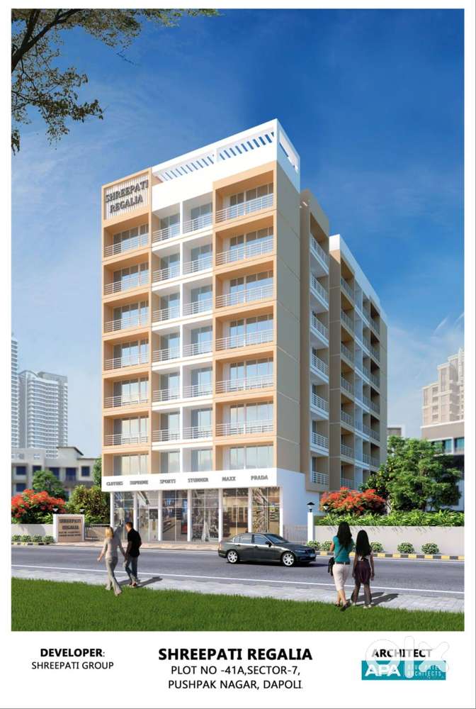 Shreepati Regalia Pushpak Nagar, under construction
