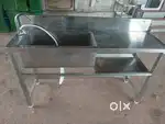 Used Restaurant (Hotel) Stainless Steel Equipment Setup on Sell