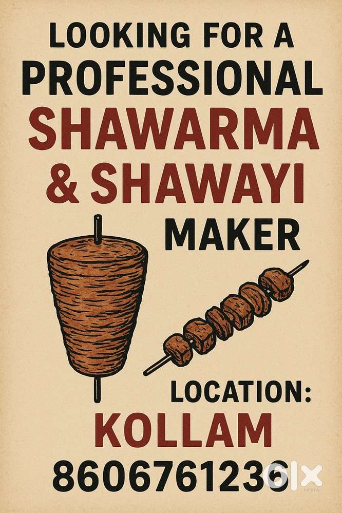 Shawarma, shawaya and alfaham maker