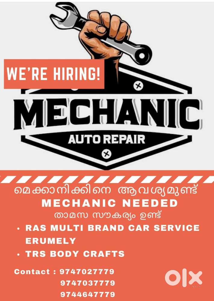 Automobile mechanic needed    for multibrand car service