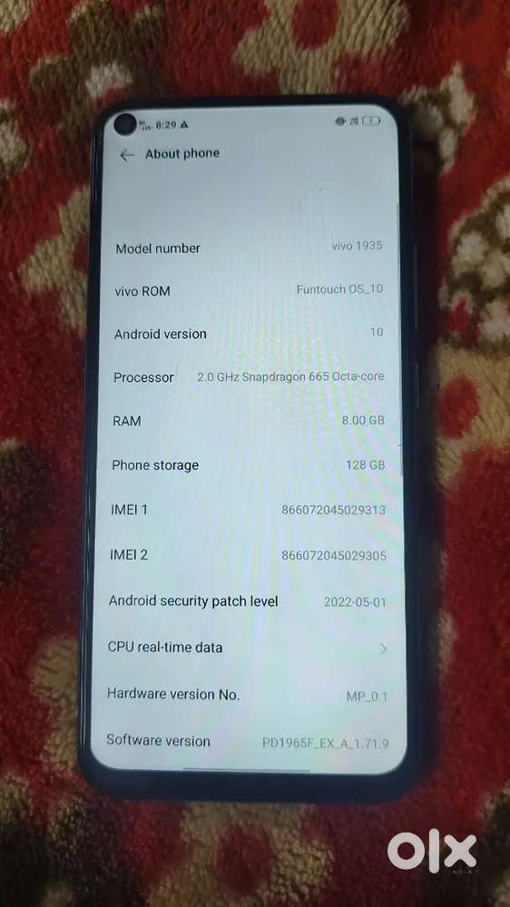 Without bill box without charger but good condition