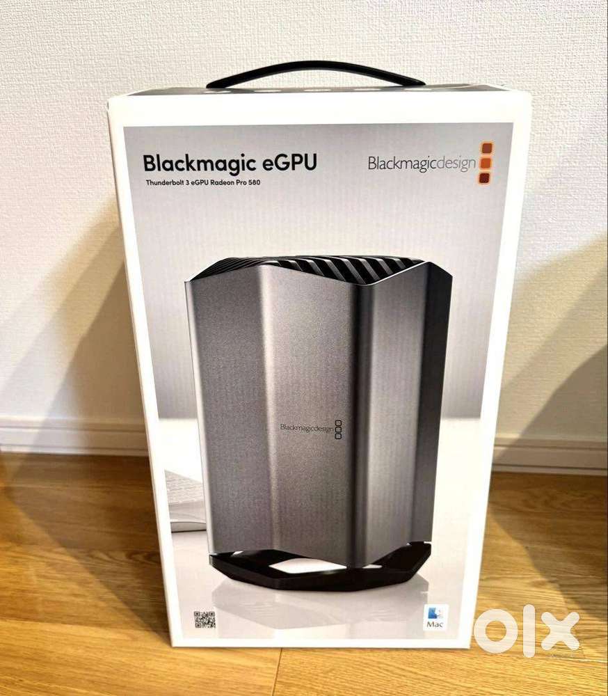 Blackmagic eGPU 8GB RAM Thunderbolt 3 Radeon Pro 580 for MAC & Windows