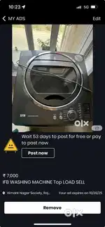 IFB topload washing machine