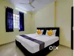 Single bedroom and bathroom