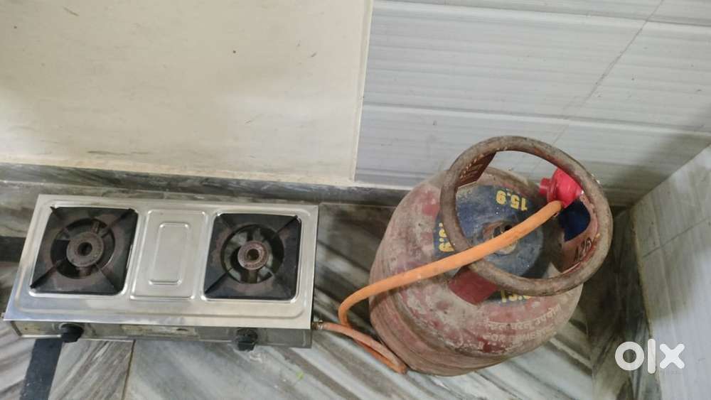 Gas chulha + cylinder