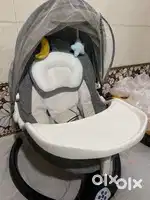 Automatic electric baby swing .