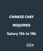 Need chinese chef