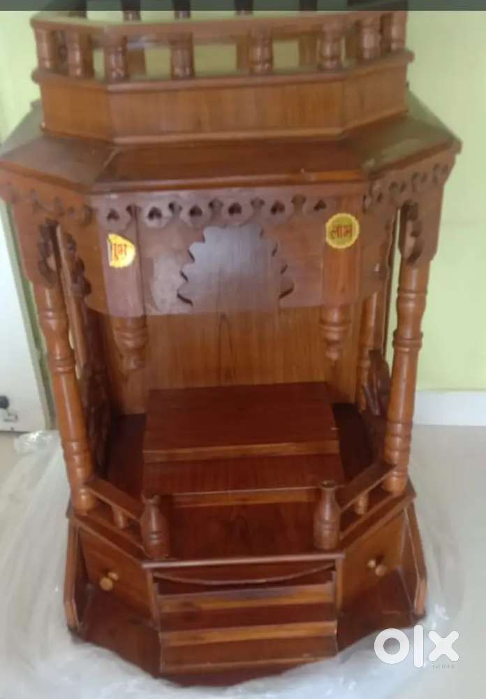 Teak wood  mandir