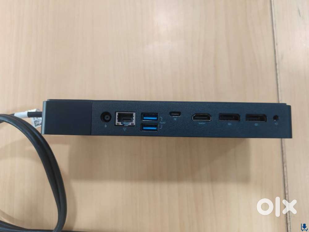 DELL DOCKING STATION WD19DC with HDMI, USB, TYPE-C, VGA, LAN Jack etc