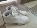 Red tape sneakers