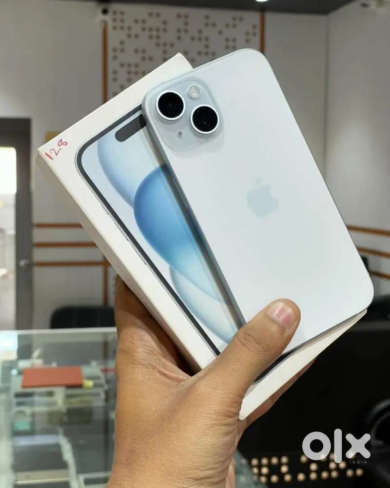 Selling my 4 months old I phone 15 in blue colour/.Need urgent money