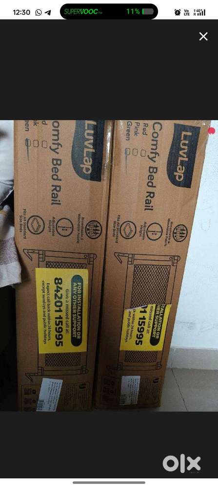 Luvlap comfy bedrail  new