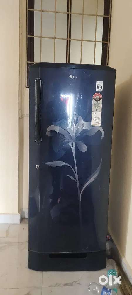 LG single door fridge in Blue colour
