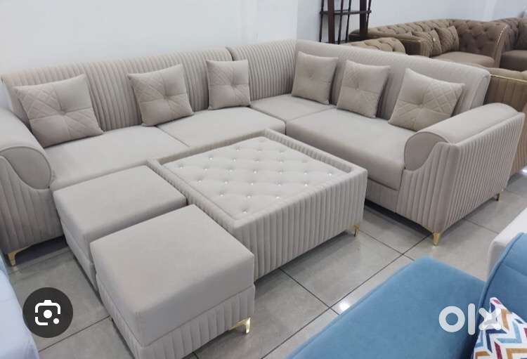 Special offer buy new sofa 8499, L size sofa 13990/-