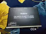 Audio interface Roland quad capture