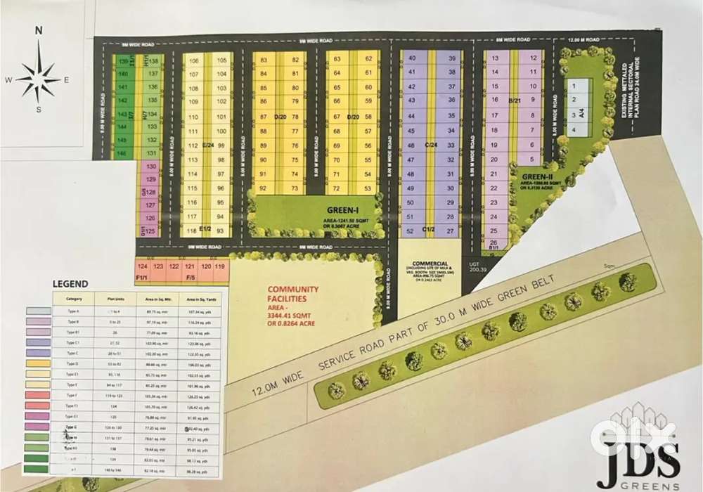 JDS GREENS RERA APPROVED HIGHWAY LOCATION