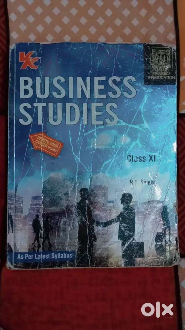 Class 11 Business Studies – R.K. Singla Book (Good Condition)