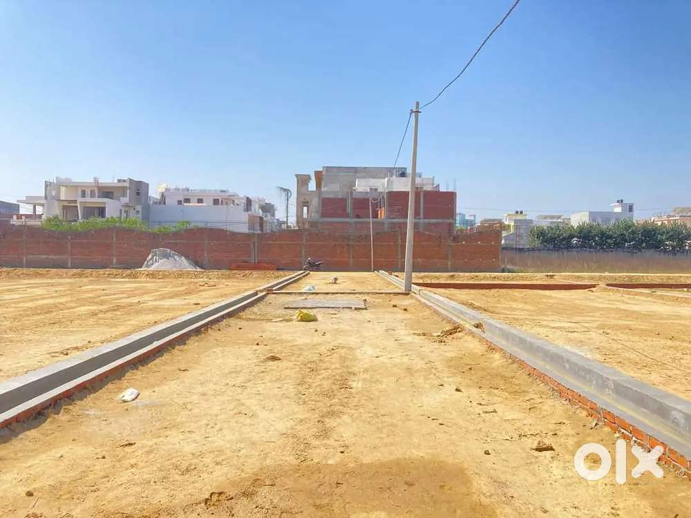 लखनऊ मे प्लॉट ले 1999/SQFT मे तुरंत घर बनाने योग्य बैंक लोन के साथ