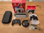 Nintendo Switch OLED Model HEG-001 - 64GB - White with Pro Controller
