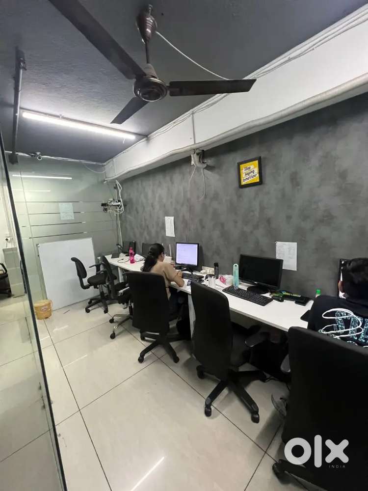 BOSS CABIN WORK-STATION-15 FURNISHED OFFICE AT RENT SOUTH TUKOGANJ