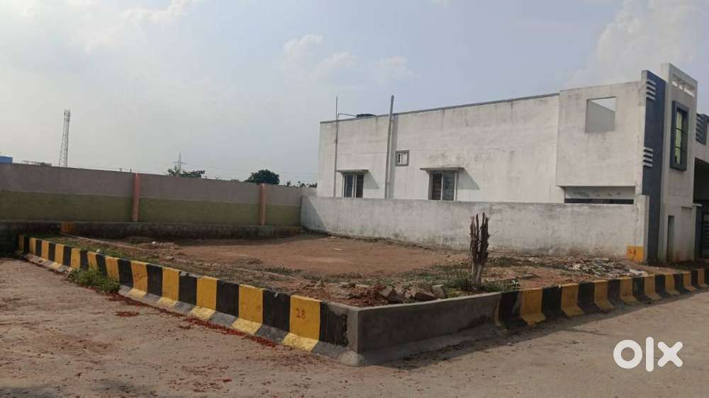 corner plot for sale in gated community near pallavi school, ecil