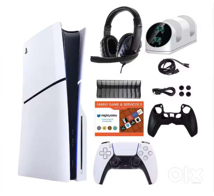 Sony PlayStation 5 Consoles with 4 games 2 controller