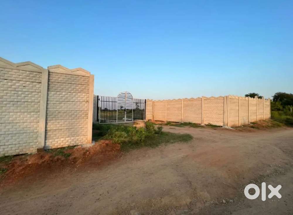 Low investment open plots for sale with Gated community