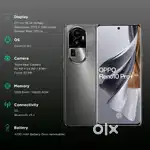 Reno 10 pro plus 12/256gb 120x zoom, with 100 watt charger