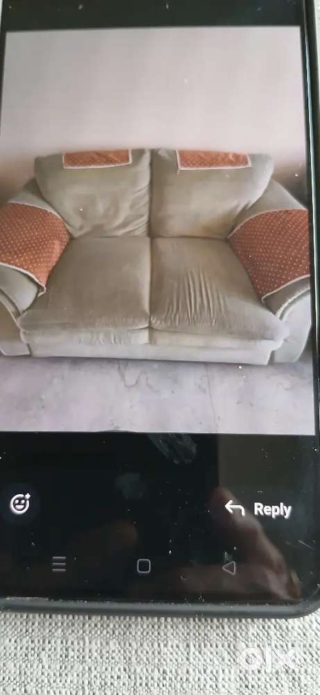 Two fabric Sofa sets