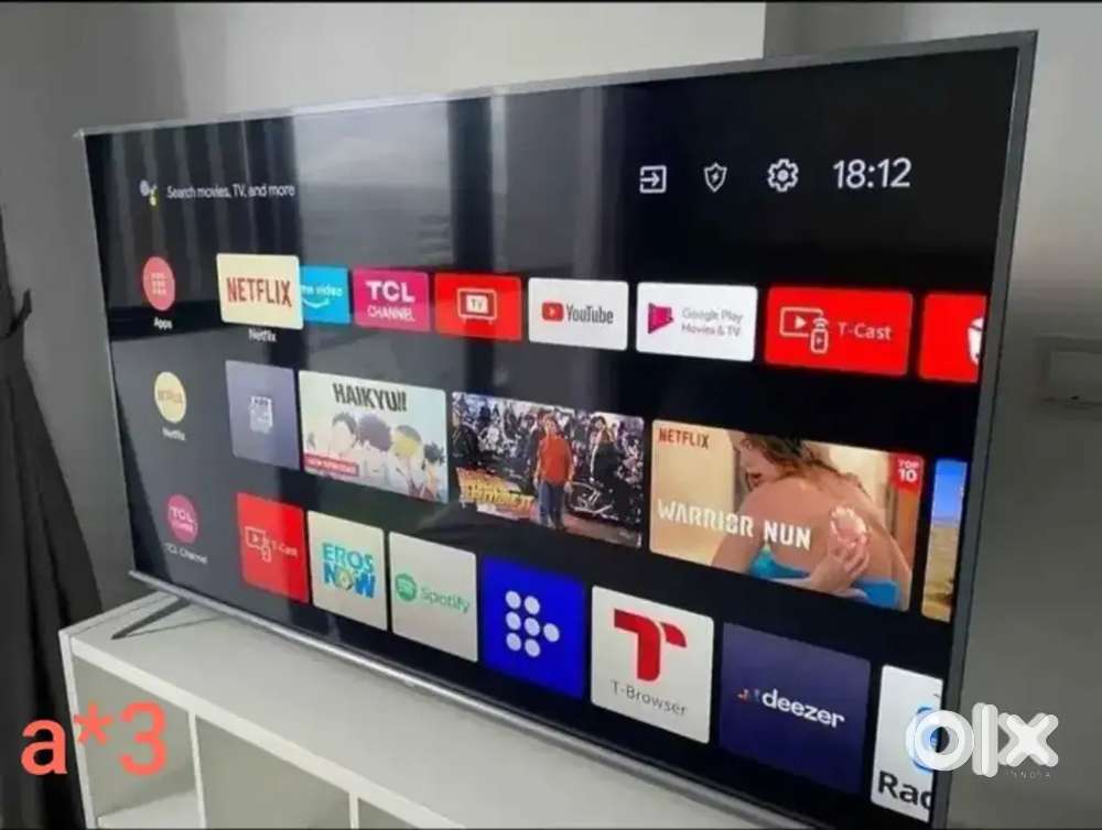BRAND New 4k UHD SMART ANDROID LED TV HOME DELIVERY FREE 60% UP TO