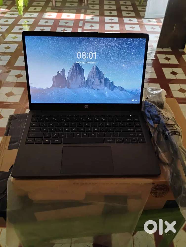 New brand hp laptop rizion 5 14 inch