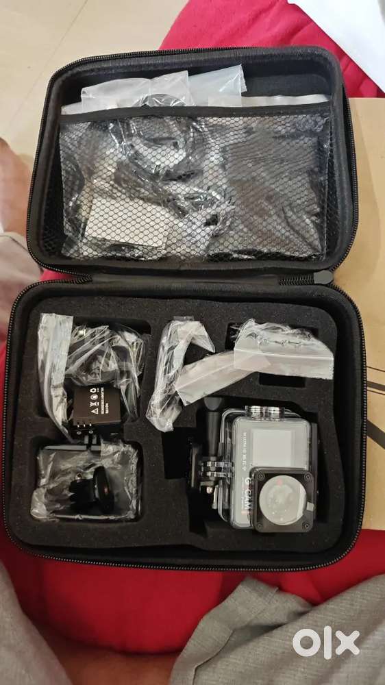 One day used new digitek action camera