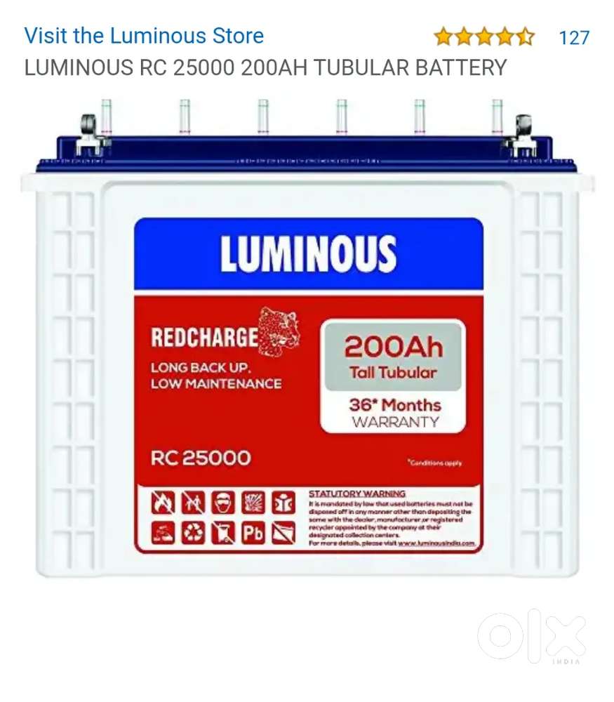 Inverters and batteries