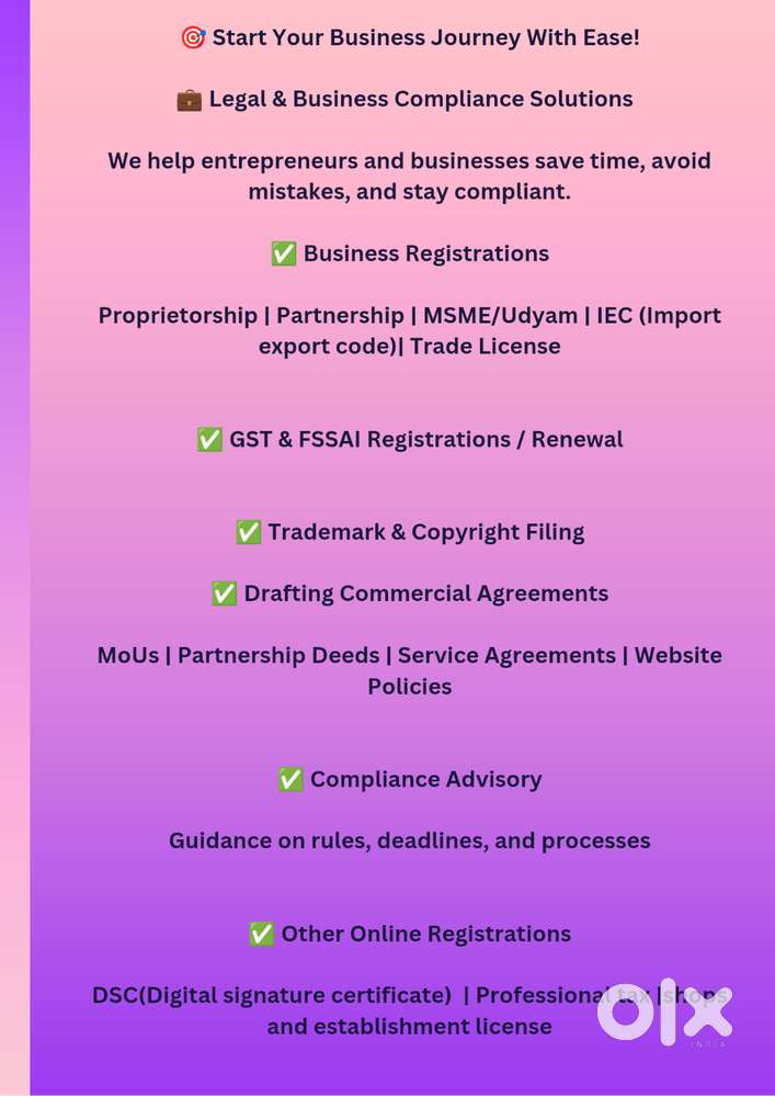 Legal & business Compliance Solutions