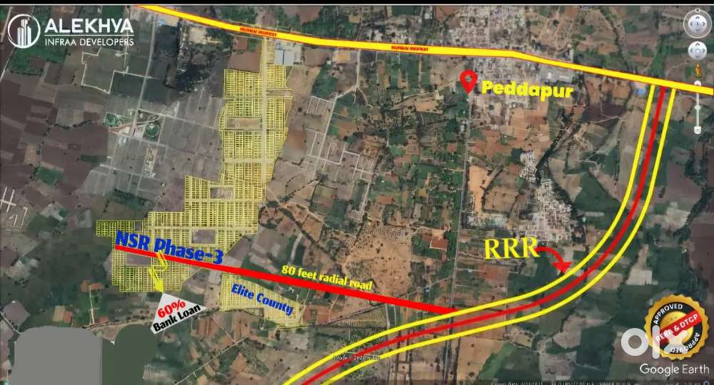 Mumbai Highway Nadi kandi DTCP with Rera Approved Premium Villa Plot