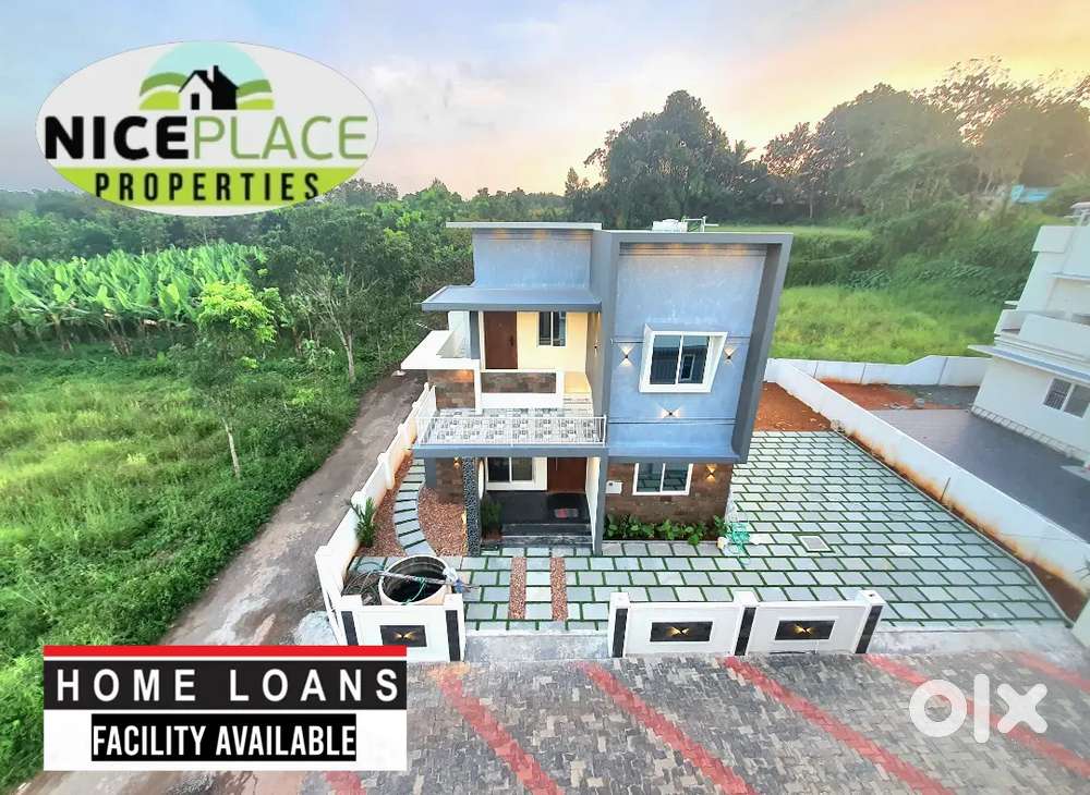 7.750 Cent's land 1900 sqft 4 bhk brand new house for sale ₹ 98 lakhs