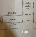 345 gaj ..land in .pohir sale...
