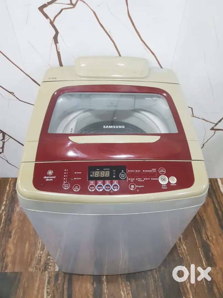 Samsung diamond drum 6.2kg top load fully automatic washing machine