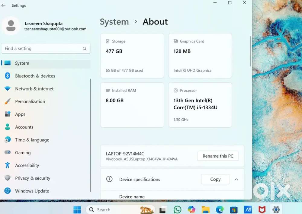 Asus vivobook 14