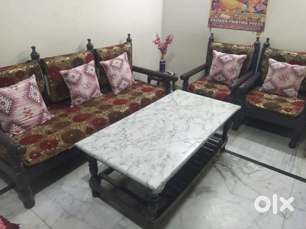 Wooden Sofa set