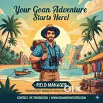 Field manager under tour and travels